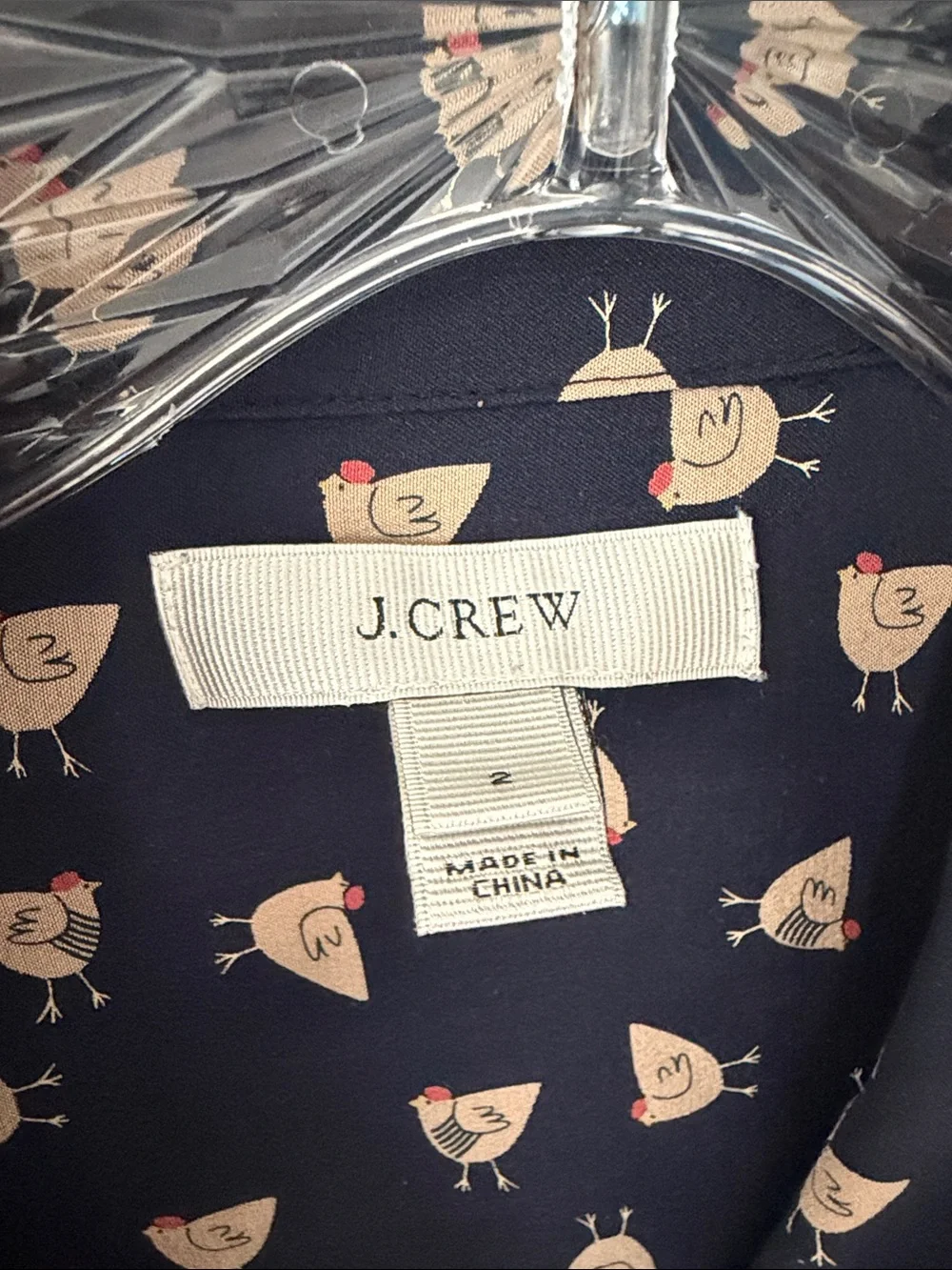 J. Crew lightweight navy